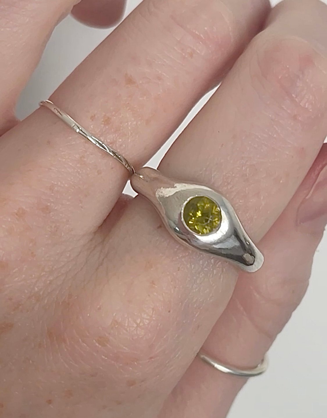 Image of peridot ring