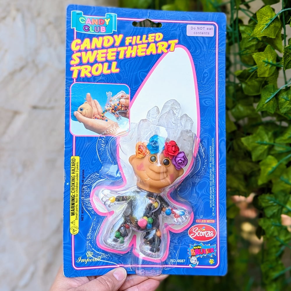 RARE Candy Club Crystal Troll 7"