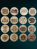 Image 1 of Silicone Bead Wristlet Pendants