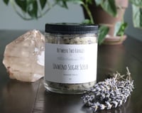 Image 1 of 4 oz small Unwind Sugar Scrub | Lavender Blend | Handmade | Small batch