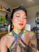 Image 4 of Hot Orange Cherry Bomb Necklace 