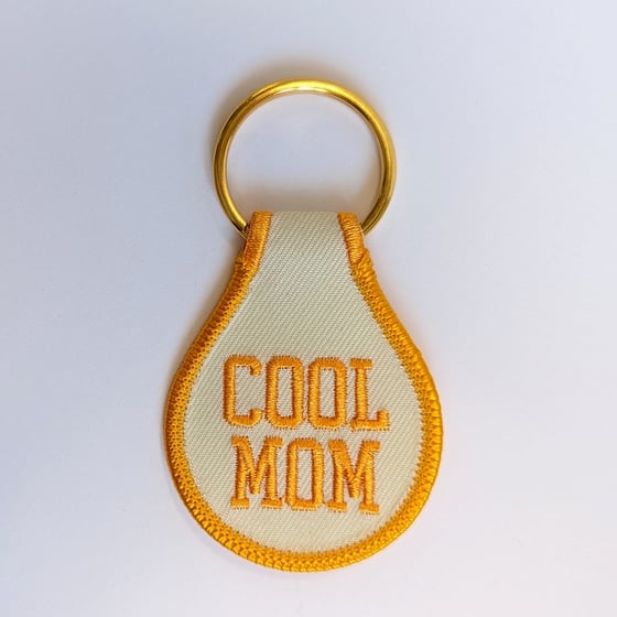 Image of Cool Mom Fabric Keytag