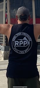 Image of Reel Pier Pressure- Logo- Tank-Black