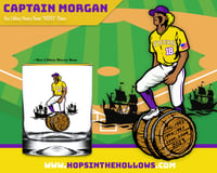 IN STOCK - Captain Morgan ROCKS glass