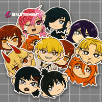 Image 1 of Chainsaw Man Chibi Stickers