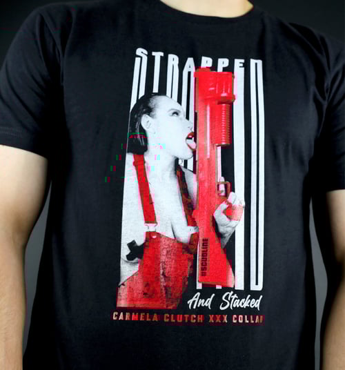 Image of Strapped And Stacked Tee