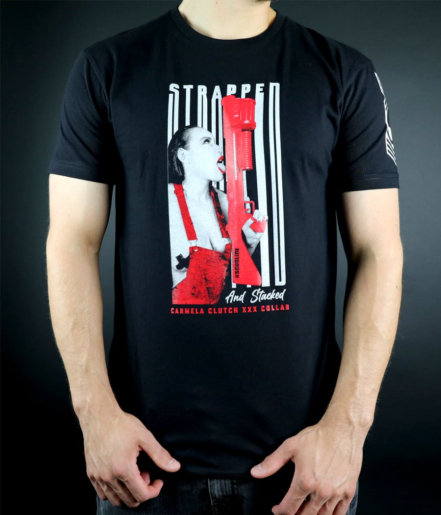 Image of Strapped And Stacked Tee