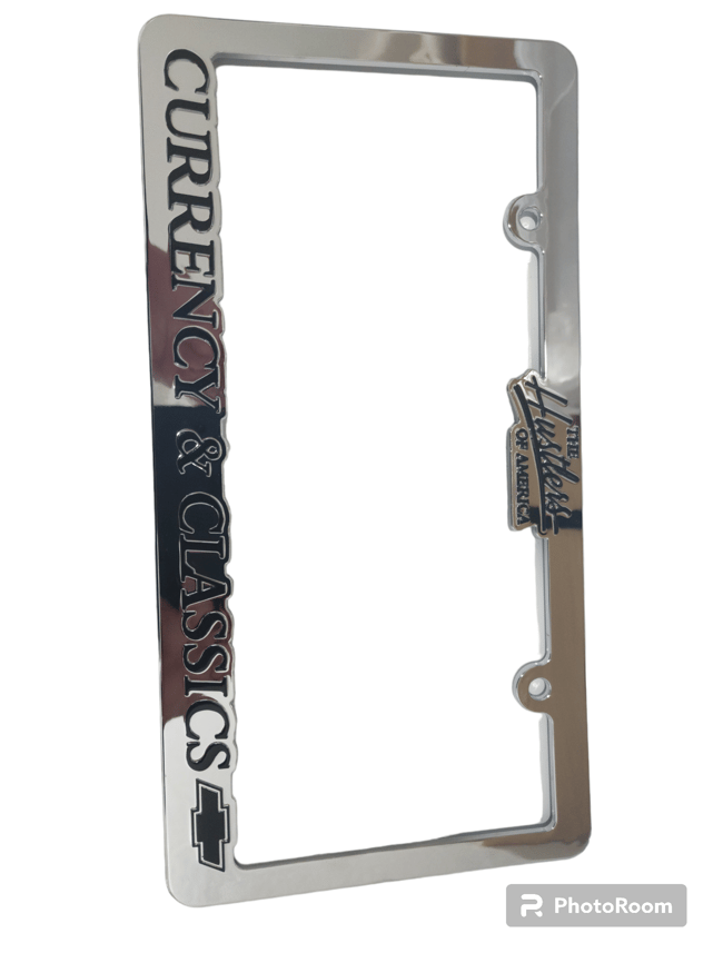 HUSTLERS OF AMERICA LICENSE FRAME