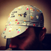 Cotton cycling cap - I like my job