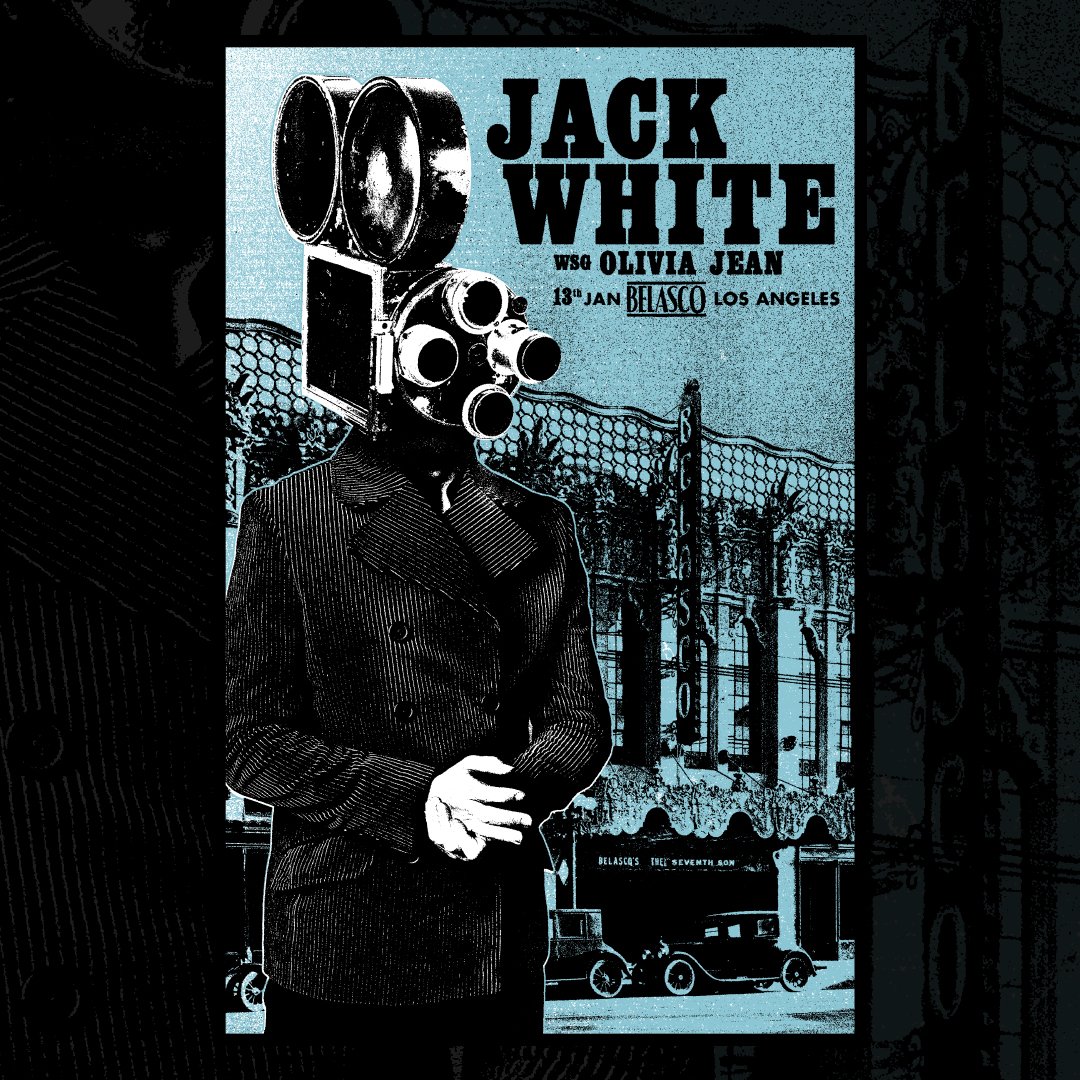11x17 JACK WHITE / LOS ANGELES / 2023
