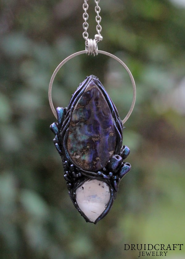 Image of Opal & Moonstone Necklace