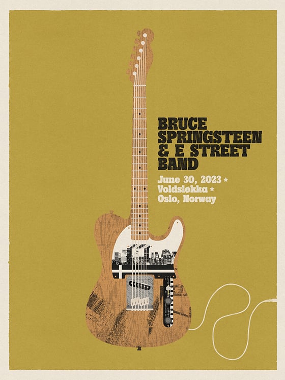 Image of Springsteen 2023 Tour - Oslo - June 30