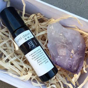 Image of Gift pack - Organic Perfume + Crystal Cluster