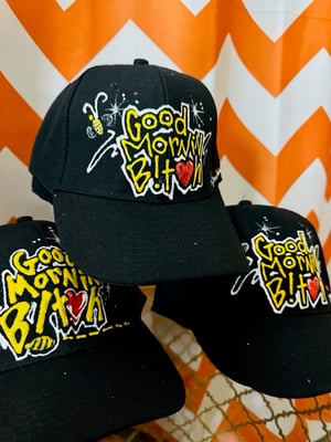 Image of Good Morning Bitch Black Baseball Cap 