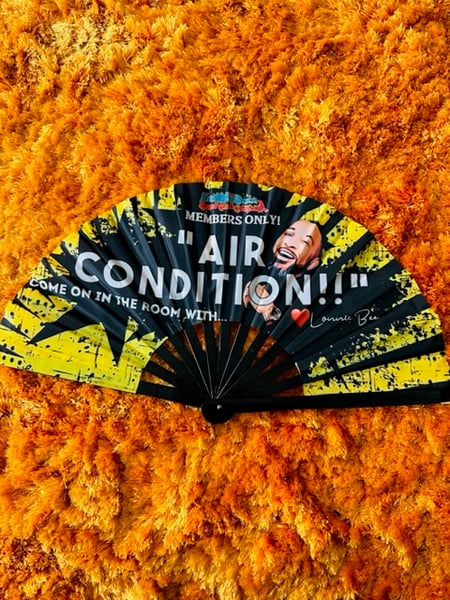 Image of Lonnie Bee's Limited Edition Item Collector Members Only Air Condition Fan 