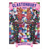 Limited Edition Glastonbury Postcard | But Why The Fish? 2023