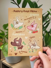 Pastry Ray Art Print