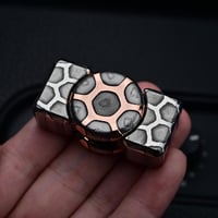 Reverse cupronickel SC body with Copper SC button  collision mini