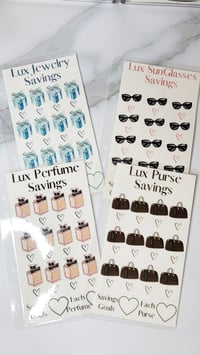 Image 2 of A6 Lux Savings Challenge Cash Envelope 
