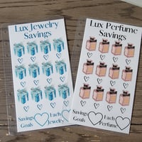 Image 3 of A6 Lux Savings Challenge Cash Envelope 