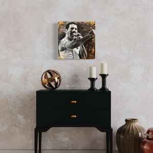 Image of THE SHOW MUST GO ON - ORIGINAL ACRYLIC PAINTING