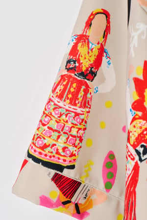 Image of Kimono Bege Calmaria - ZERO DESPERDÍCIO