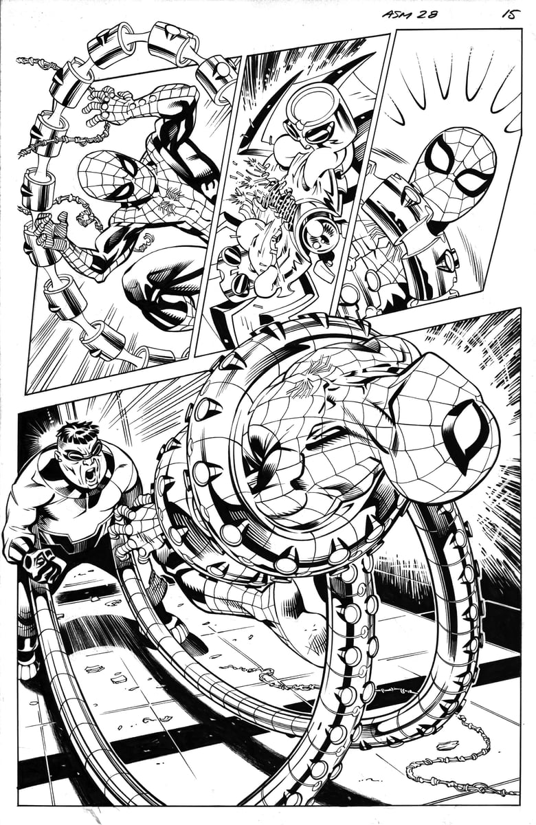 Amazing Spider-man 28 Page 15 | Ed McGuinness Art