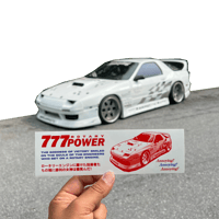 Image 3 of 777 Rotary Power Slap Sticker