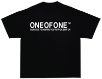 Image 1 of CURATED TO | BLACK TEE