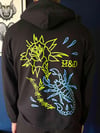 Neon #2 Scorpion Black Unisex Hoodie