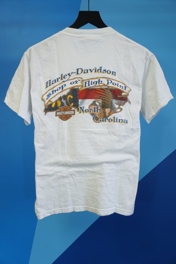 Image of (S) 2006 North Carolina Harley Davidson T-Shirt