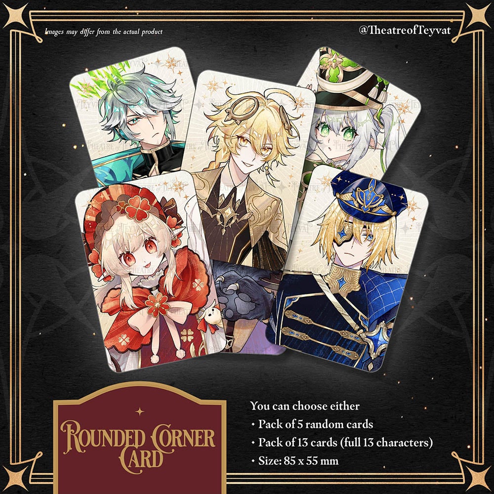 Character Rounded Corner Card