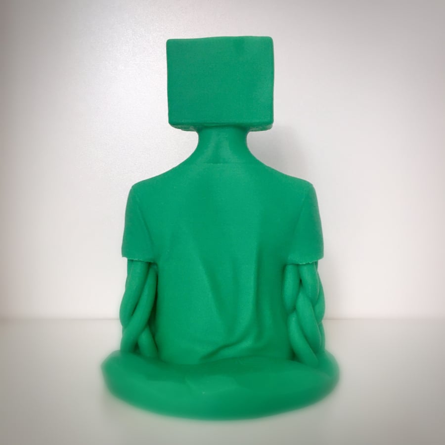 Image of Rumble - unpainted bust - Green