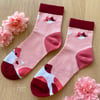 calico cat socks