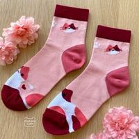 Image 1 of calico cat socks