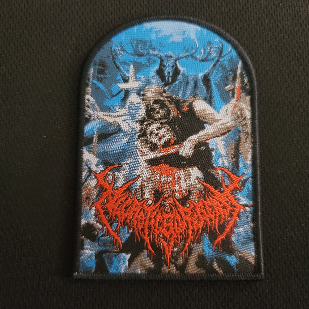 Necroticgorebeast "Primitive Deviant Debauchery" Official Woven Patch