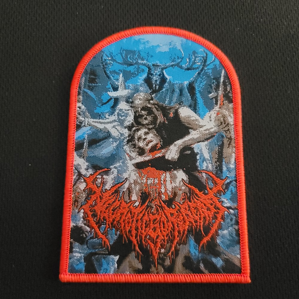 Necroticgorebeast "Primitive Deviant Debauchery" Official Woven Patch