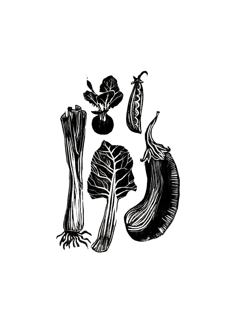 Image of Linogravure • Légumes