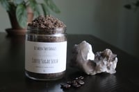 Image 3 of 4 oz small Coffee Sugar Scrub | Espresso Blend | Handmade | Small batch