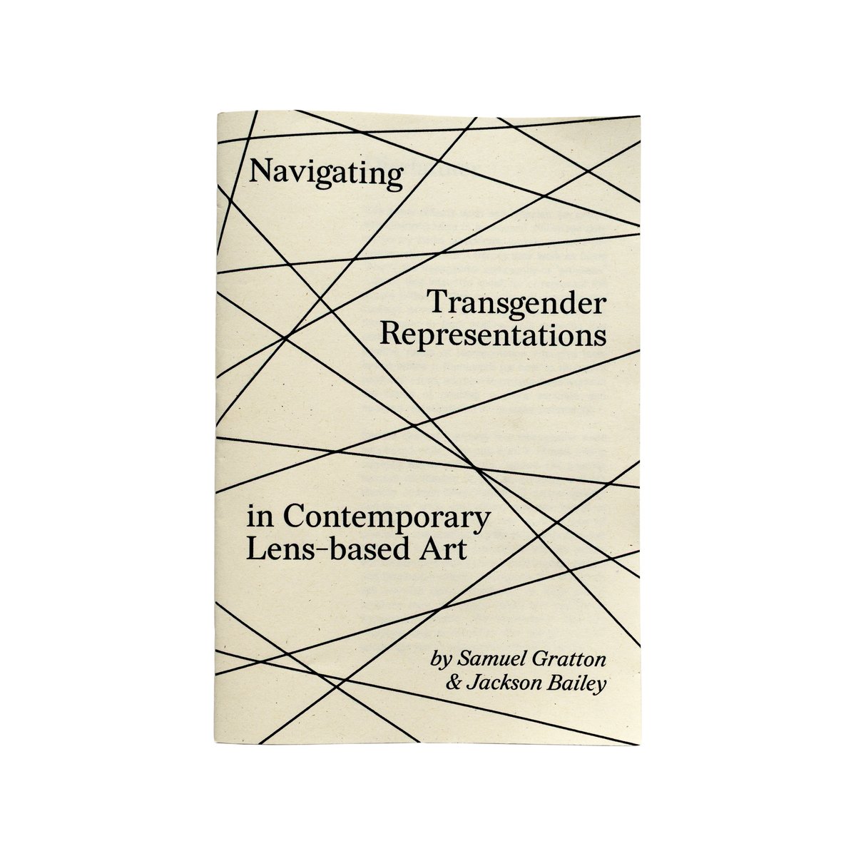 Image of Navigating Transgender Representation ZINE