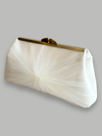 Image 2 of Belize Wedding Clutch - Ivory 