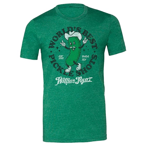 Image of WORLDS BEST PICKLE SHOTS TEE
