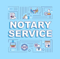Non-Notary Service Stamp 