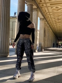 Image 2 of All Over Calligraphy Sweatpants