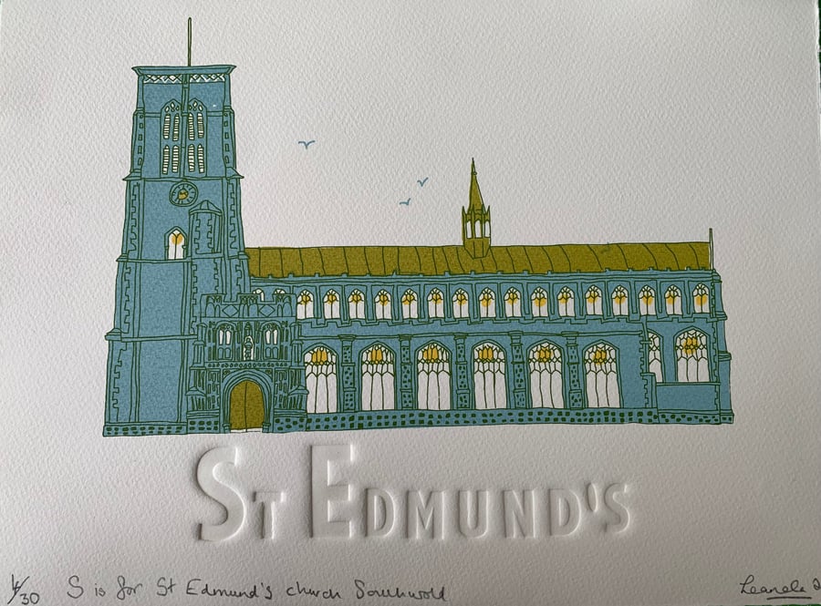 Image of S is for St Edmunds Church Southwold