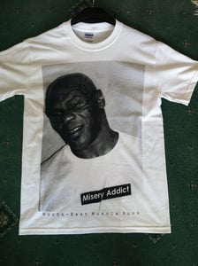 Image of MISERY ADDICT MUSCLE PUNK T-SHIRT (inc. postage.)