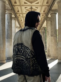 Image 1 of Calligraphy Cargo Vest