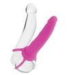 Silicone Love Rider Dual Penetrator  Pink