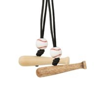 Image 3 of "MVP Magic" Bat & Ball Necklace