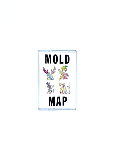 Image of Mold Map - A-Way Away Cassette - Open Source Tapes LLC